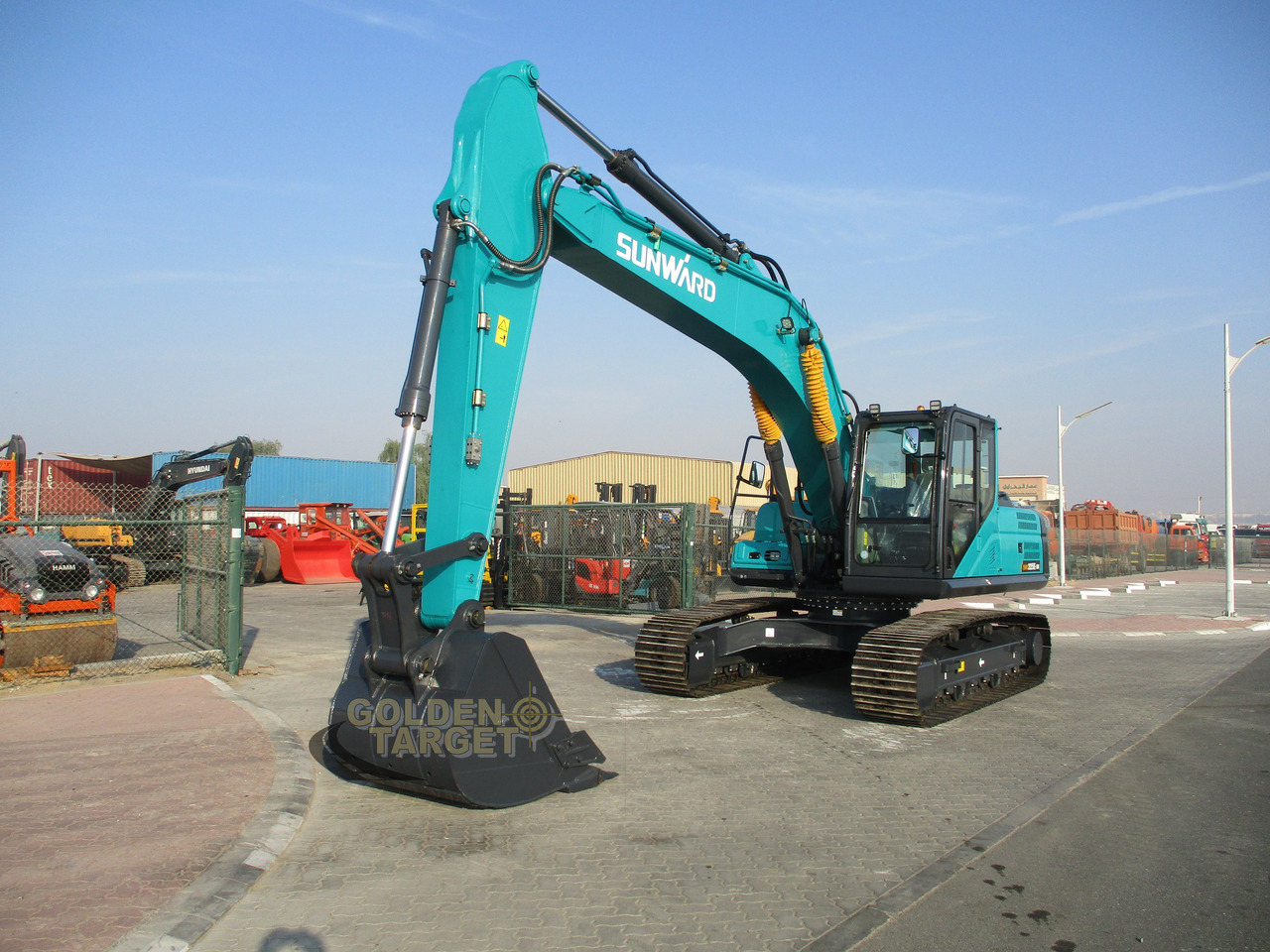 SUNWARD SWE225E-3H Hydraulic Excavator - Lánctalpas kotró: 1 kép. SUNWARD SWE225E-3H Hydraulic Excavator - Lánctalpas kotró: 1 kép.