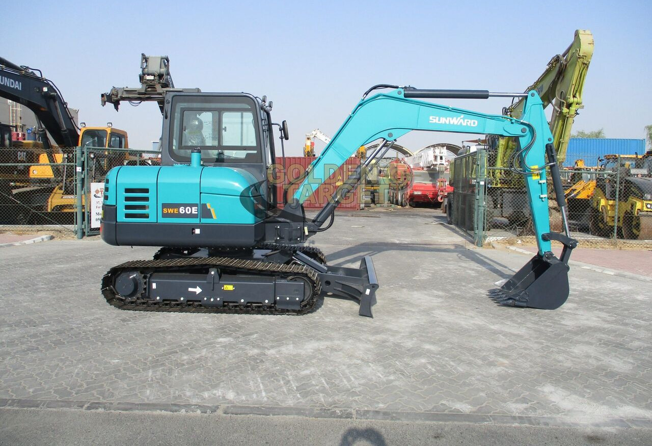 Sunward SWE60E Excavator - Minikotró: 5 kép. Sunward SWE60E Excavator - Minikotró: 5 kép.