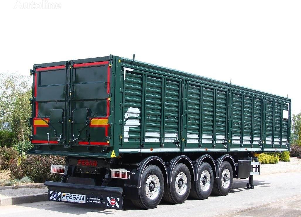 Fesan DANGAL ZERNOVOZ GRAIN HARDOX REAR TIPPER - Félpótkocsi billenőplatós: 1 kép. Fesan DANGAL ZERNOVOZ GRAIN HARDOX REAR TIPPER - Félpótkocsi billenőplatós: 1 kép.
