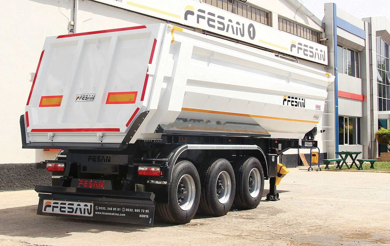 Új Félpótkocsi billenőplatós Fesan NEW HARDOX TIPPER SEMI-TRAILER FE-HAV-03: 8 kép.