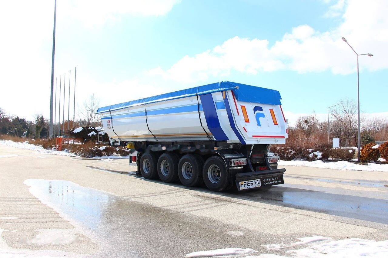 Fesan NEW HARDOX TIPPER SEMI-TRAILER FOUR AXLES FE-HAV-04 - Félpótkocsi billenőplatós: 4 kép. Fesan NEW HARDOX TIPPER SEMI-TRAILER FOUR AXLES FE-HAV-04 - Félpótkocsi billenőplatós: 4 kép.