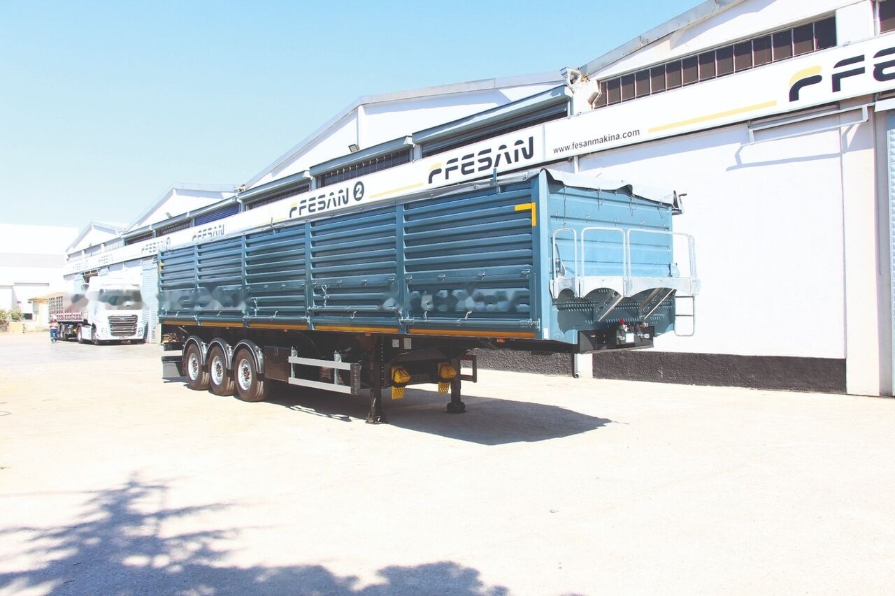 Új Félpótkocsi billenőplatós Fesan NEW ZERNOVOZ GRAIN HARDOX SIDE TIPPER FE-YAN-03: 6 kép.