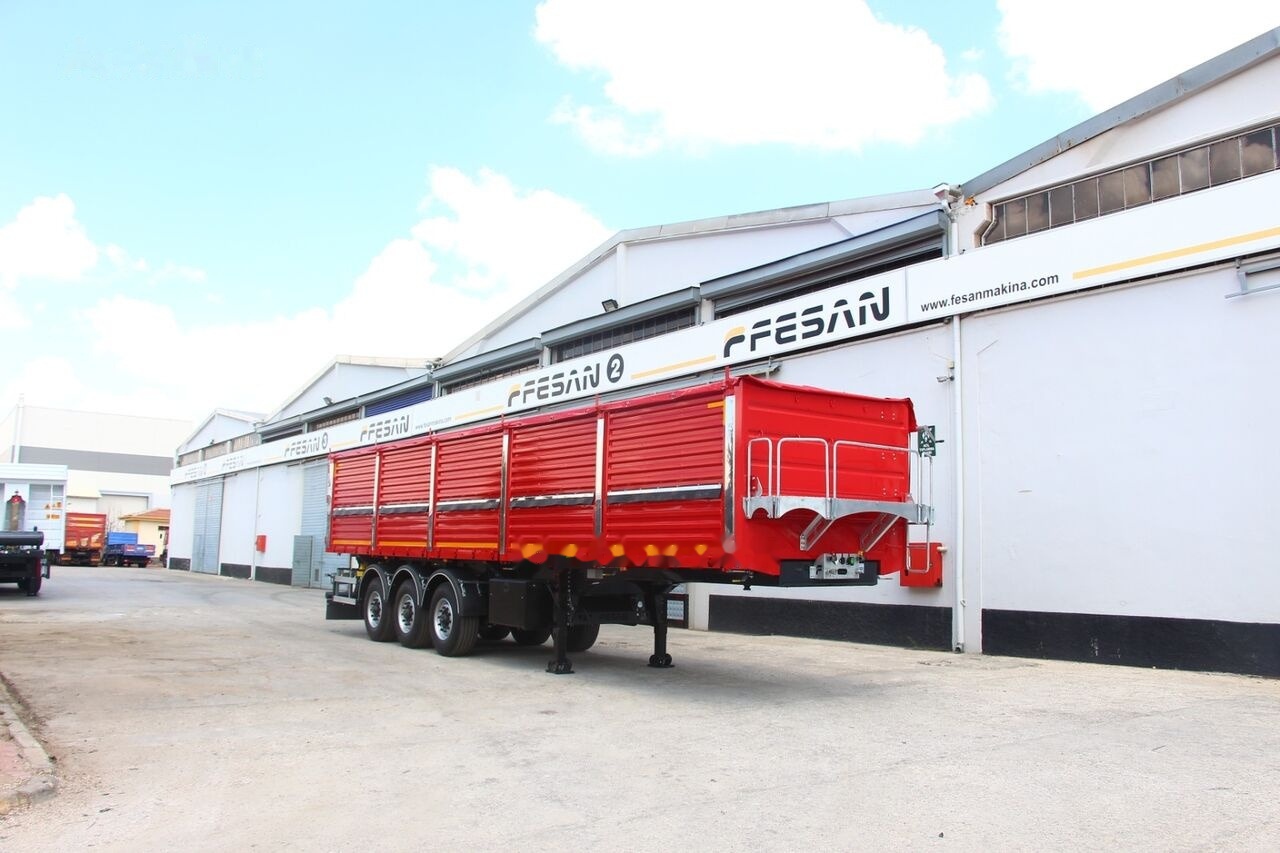Új Félpótkocsi billenőplatós Fesan NEW ZERNOVOZ GRAIN HARDOX SIDE TIPPER FE-YAN-03: 16 kép.