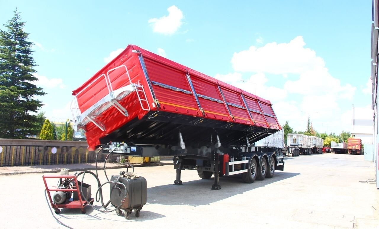 Fesan NEW ZERNOVOZ GRAIN HARDOX SIDE TIPPER FE-YAN-03 - Félpótkocsi billenőplatós: 3 kép. Fesan NEW ZERNOVOZ GRAIN HARDOX SIDE TIPPER FE-YAN-03 - Félpótkocsi billenőplatós: 3 kép.