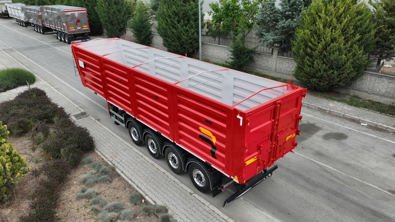 Fesan ZERNOVOZ GRAIN HARDOX REAR TIPPER - Félpótkocsi billenőplatós: 3 kép. Fesan ZERNOVOZ GRAIN HARDOX REAR TIPPER - Félpótkocsi billenőplatós: 3 kép.