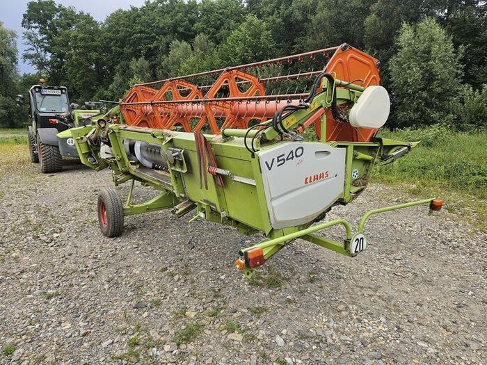 Kombájn adapter Claas V540 Vario: 7 kép.