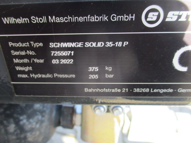 Stoll ClassicLine CL755 + Solid 35-18 P "2 Lader / 2 Loader" - Homlokrakodó traktorhoz: 5 kép. Stoll ClassicLine CL755 + Solid 35-18 P "2 Lader / 2 Loader" - Homlokrakodó traktorhoz: 5 kép.