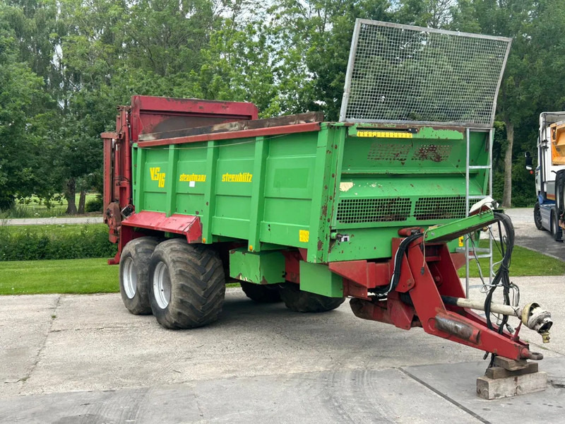 Strautmann VS 16 mestwagen Breedstrooier Mest Compost - Szervestrágyaszóró: 1 kép. Strautmann VS 16 mestwagen Breedstrooier Mest Compost - Szervestrágyaszóró: 1 kép.