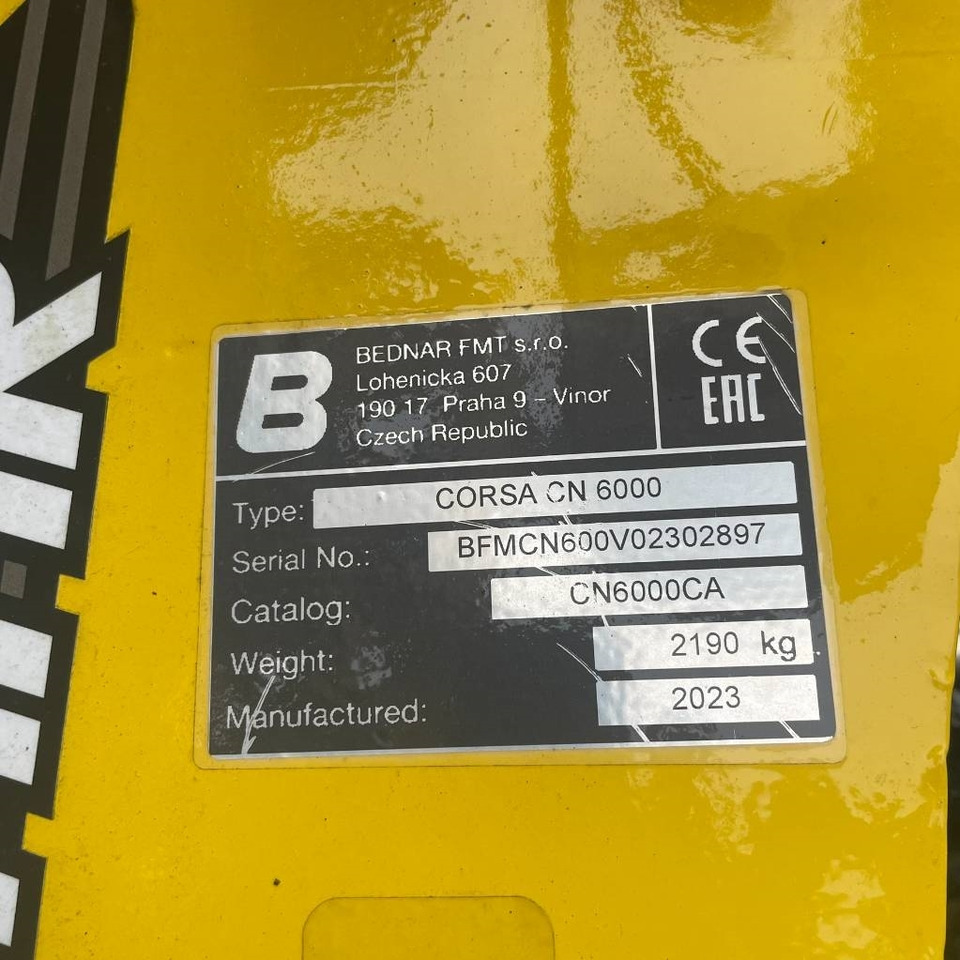 Új Szemenkénti vetőgép Bednar CORSA CN 6000: 8 kép.