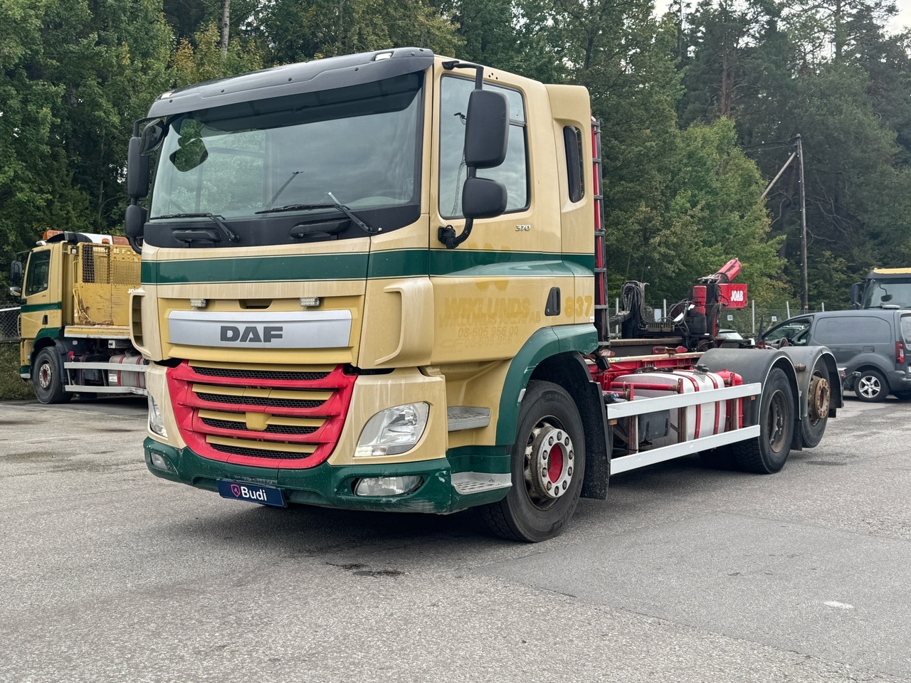 Garageväxlare DAF FAN CF370Y -2014 | JOAB - Horgos rakodó teherautó: 1 kép. Garageväxlare DAF FAN CF370Y -2014 | JOAB - Horgos rakodó teherautó: 1 kép.