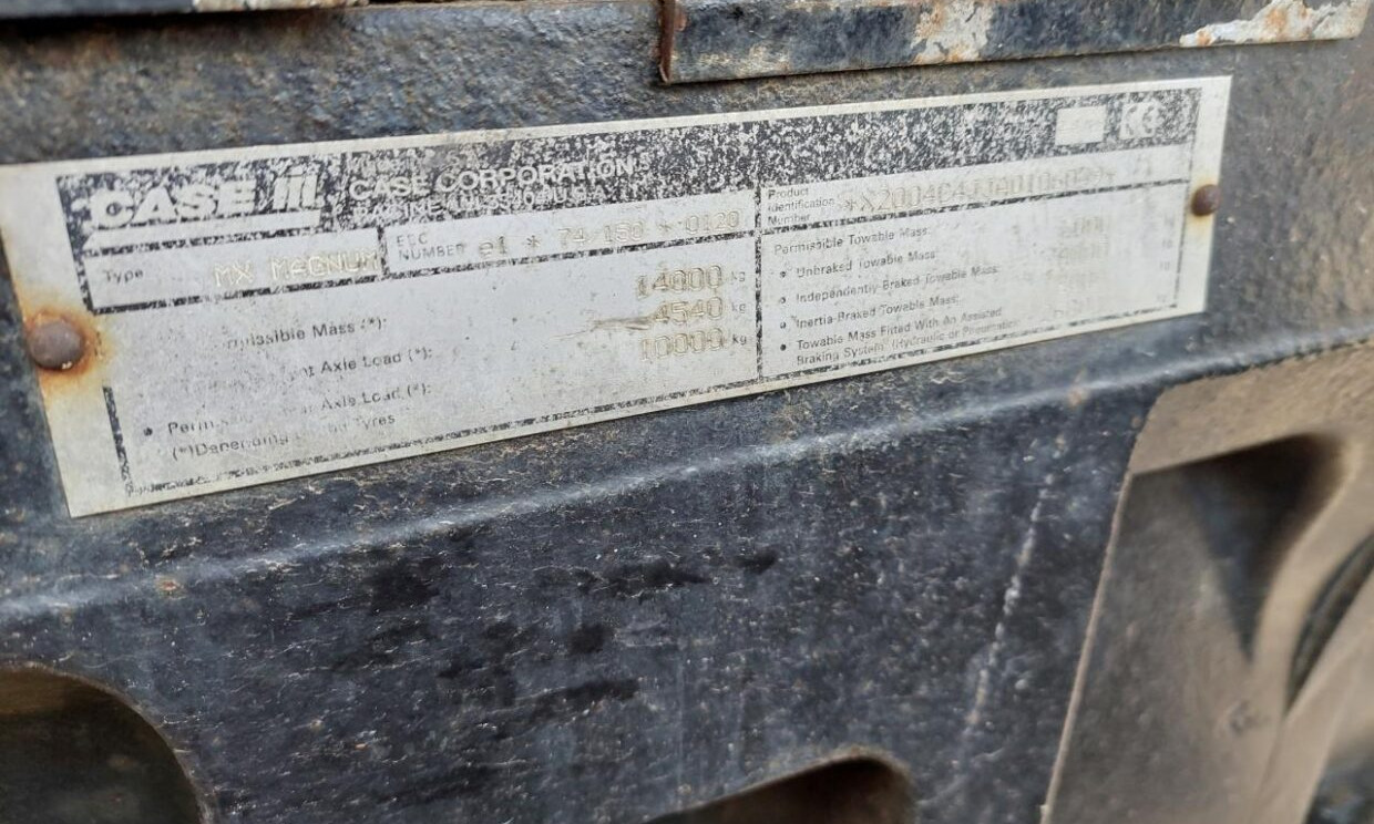 Traktor Case IH MAGNUM MX 200: 15 kép. Traktor Case IH MAGNUM MX 200: 15 kép.