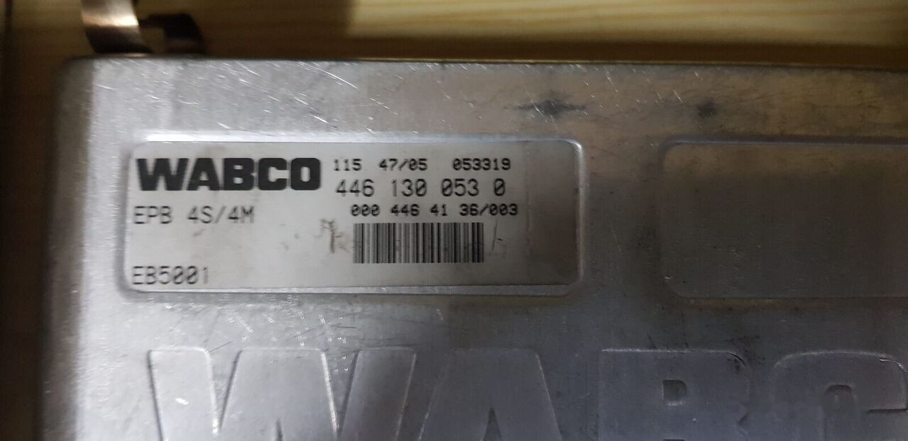 WABCO ACTROS EPB 4S \ 4M Mercedes-Benz ACTROS - ECU - Teherautó: 5 kép. WABCO ACTROS EPB 4S \ 4M Mercedes-Benz ACTROS - ECU - Teherautó: 5 kép.