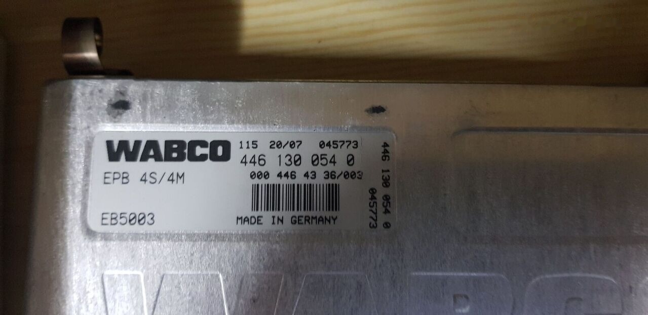 WABCO ACTROS EPB 4S \ 4M Mercedes-Benz ACTROS - ECU - Teherautó: 2 kép. WABCO ACTROS EPB 4S \ 4M Mercedes-Benz ACTROS - ECU - Teherautó: 2 kép.