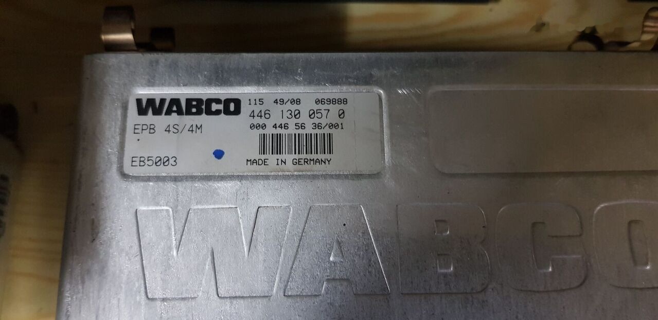 WABCO ACTROS EPB 4S \ 4M Mercedes-Benz ACTROS - ECU - Teherautó: 4 kép. WABCO ACTROS EPB 4S \ 4M Mercedes-Benz ACTROS - ECU - Teherautó: 4 kép.