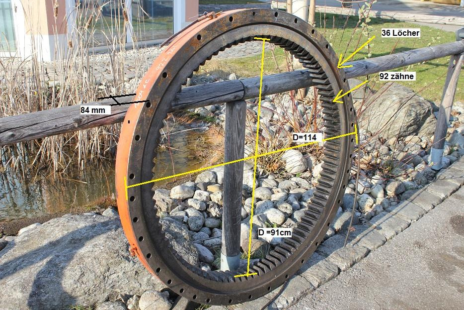 Atlas 1604 LC - Elforduló gyűrű - Építőipari gépek: 1 kép. Atlas 1604 LC - Elforduló gyűrű - Építőipari gépek: 1 kép.