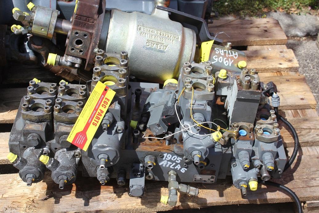 Atlas 1905 M - Hidraulikus szelep - Építőipari gépek: 5 kép. Atlas 1905 M - Hidraulikus szelep - Építőipari gépek: 5 kép.