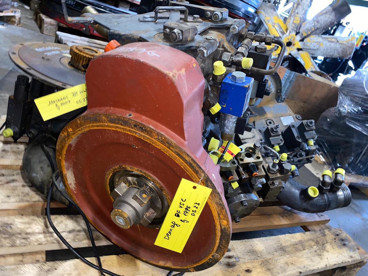 Demag DF 45 - Hidraulika - Építőipari gépek: 2 kép. Demag DF 45 - Hidraulika - Építőipari gépek: 2 kép.