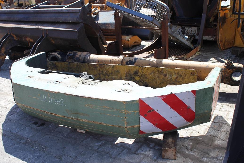 Liebherr A 312 - Ellensúly - Kotrógép: 1 kép. Liebherr A 312 - Ellensúly - Kotrógép: 1 kép.