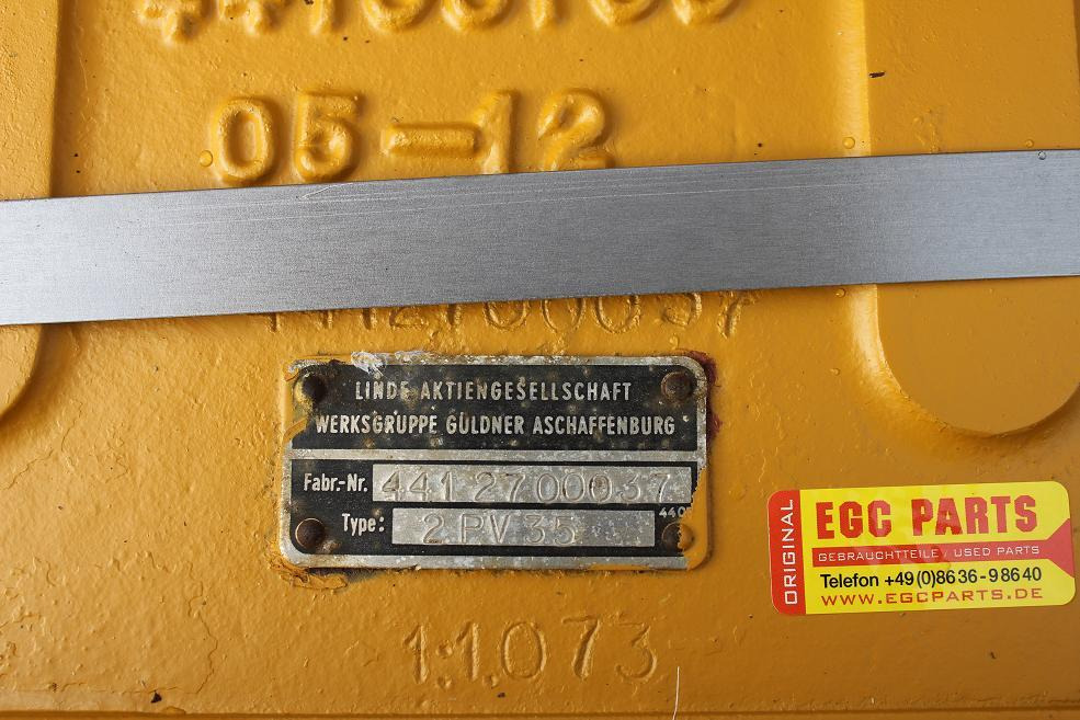 Linde 2PV35 - Hidraulikus szivattyú - Építőipari gépek: 2 kép. Linde 2PV35 - Hidraulikus szivattyú - Építőipari gépek: 2 kép.