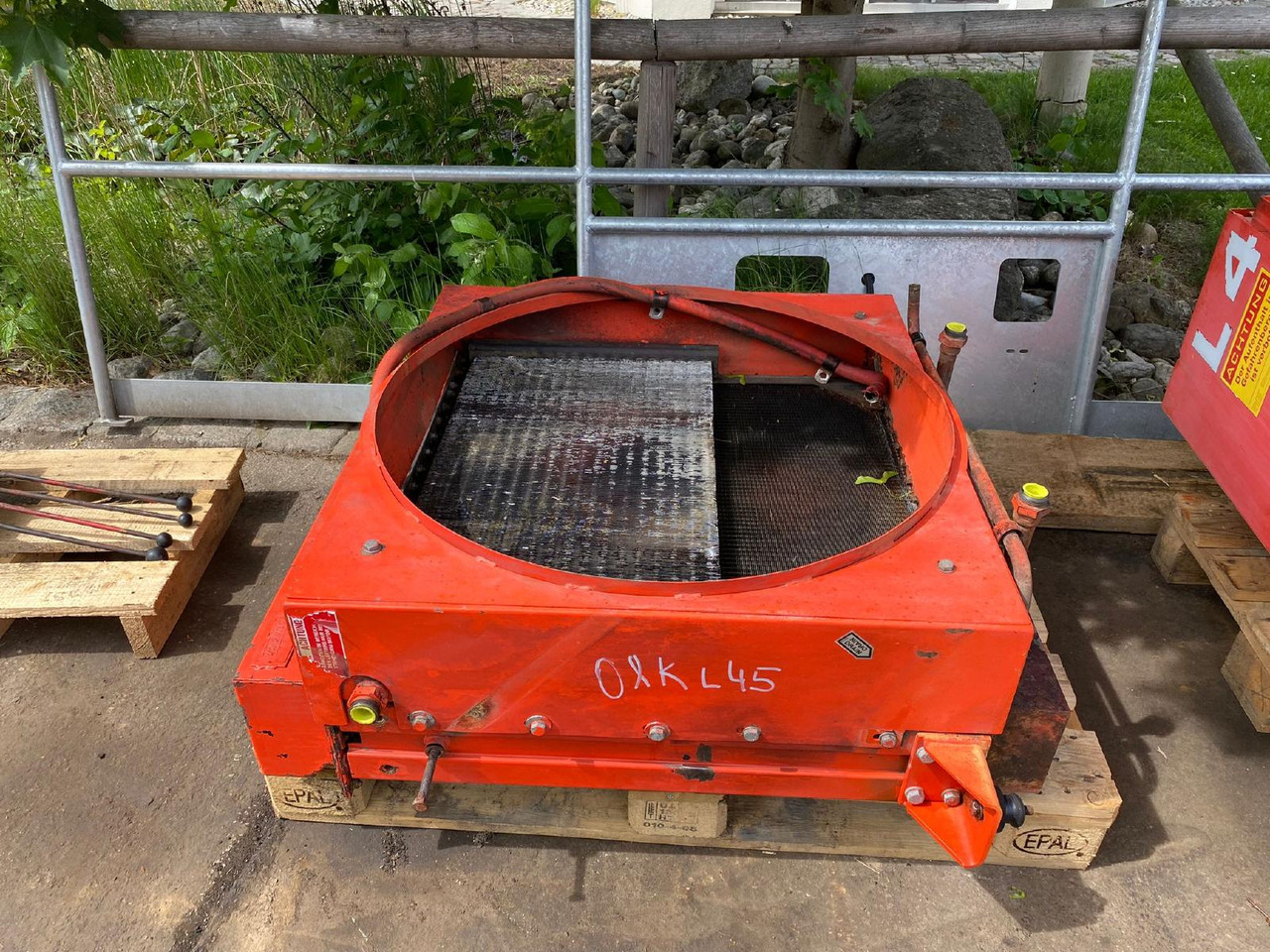 O&K L45 - Radiátor - Gumikerekes homlokrakodó: 1 kép. O&K L45 - Radiátor - Gumikerekes homlokrakodó: 1 kép.