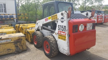 Minicargadora Bobcat S150 - Mini homlokrakodó: 1 kép. Minicargadora Bobcat S150 - Mini homlokrakodó: 1 kép.