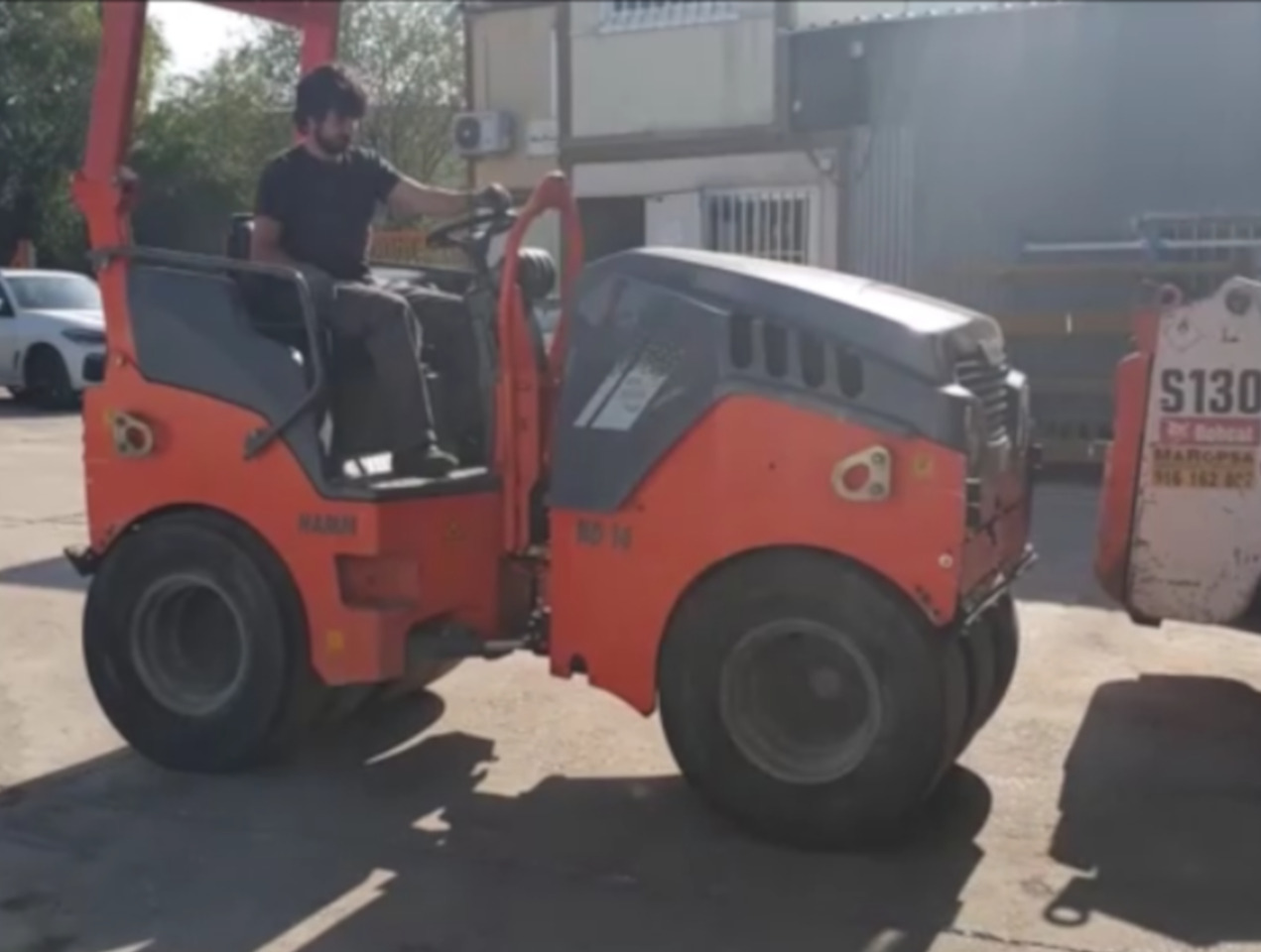 Neumáticos Hamm HD 14TT - Pneumatikus henger: 1 kép. Neumáticos Hamm HD 14TT - Pneumatikus henger: 1 kép.