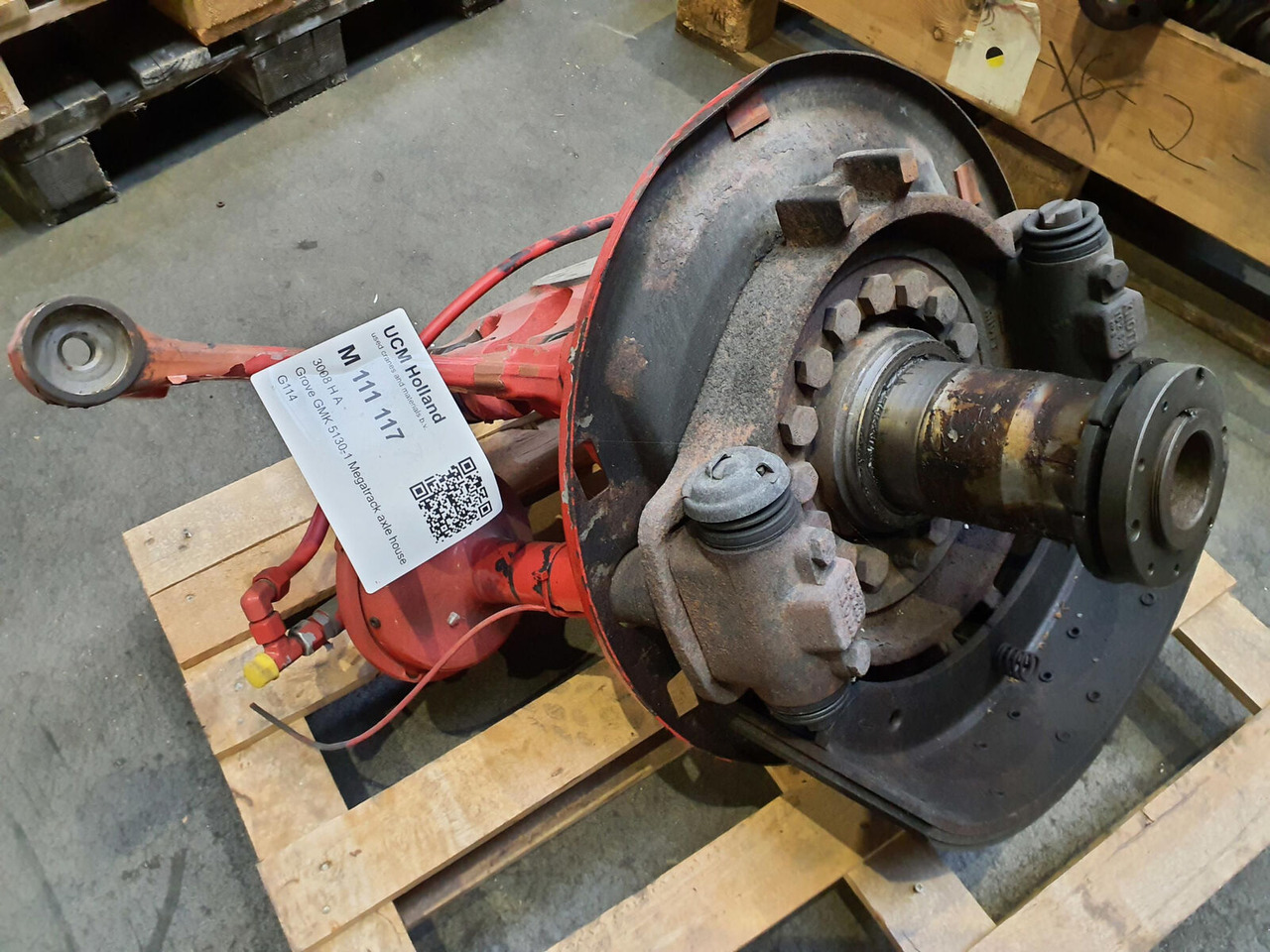 Grove GMK 5130-1 Megatrak axle house - Tengely és alkatrészek - Autódaru: 3 kép. Grove GMK 5130-1 Megatrak axle house - Tengely és alkatrészek - Autódaru: 3 kép.