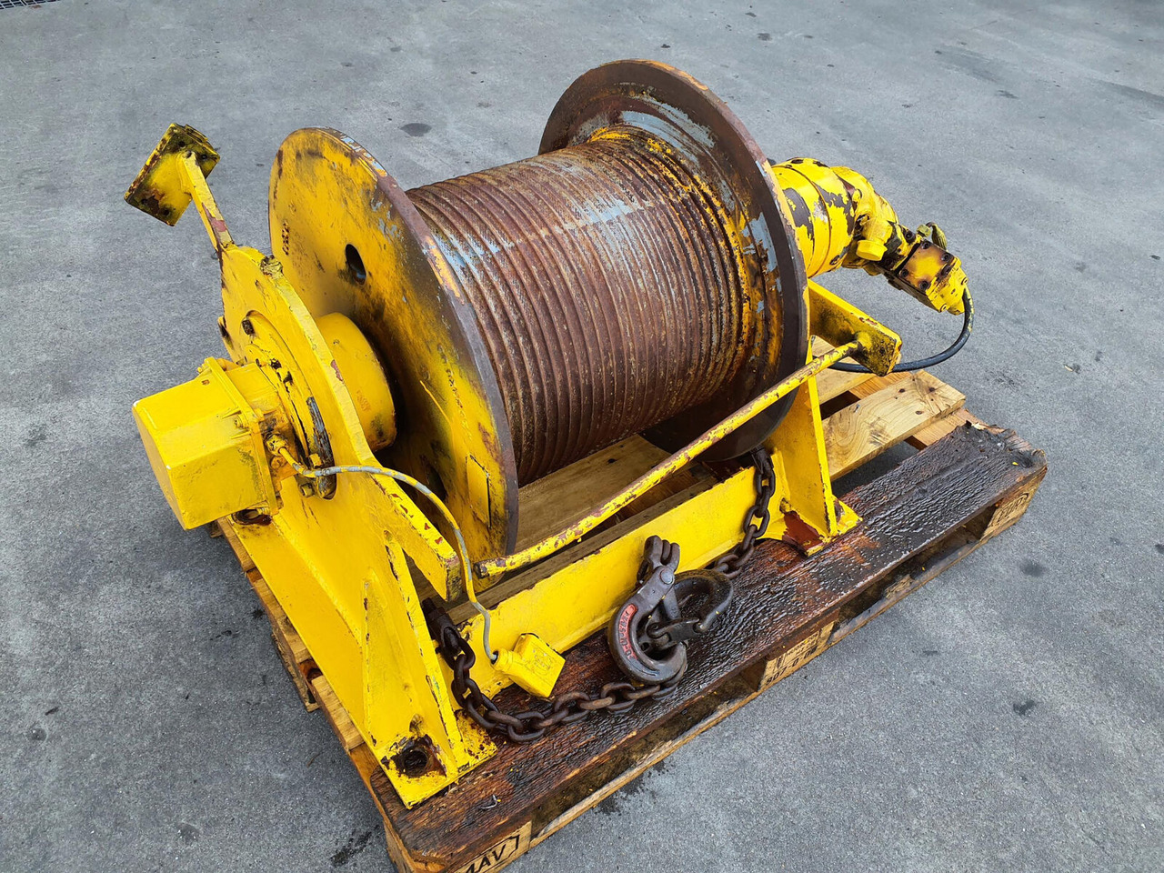 Krupp KMK 3050 winch 2 - Csörlő - Autódaru: 3 kép. Krupp KMK 3050 winch 2 - Csörlő - Autódaru: 3 kép.