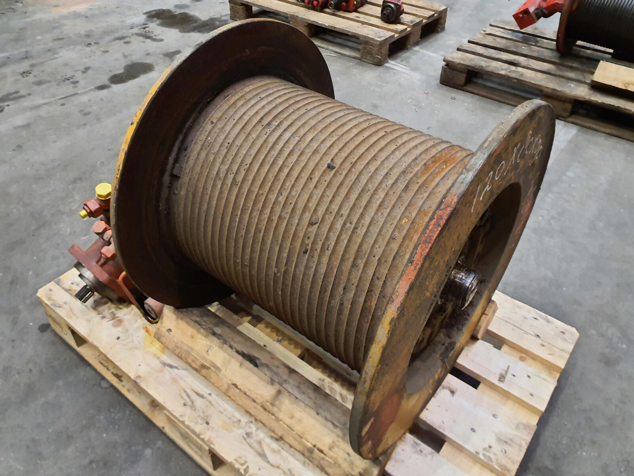Krupp KMK 4070 complete winch - Csörlő - Autódaru: 3 kép. Krupp KMK 4070 complete winch - Csörlő - Autódaru: 3 kép.
