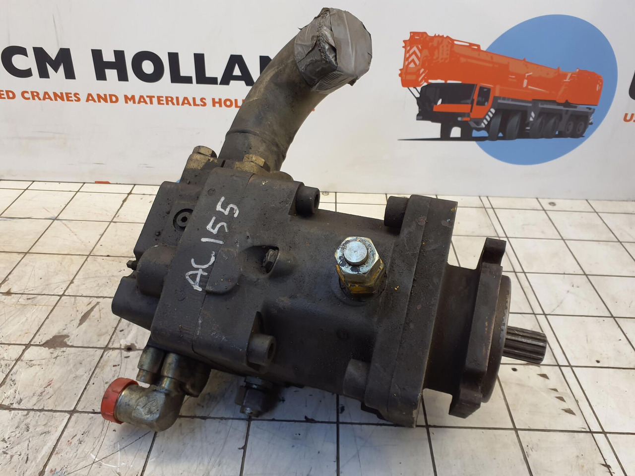 Terex AC 155 pump - Hidraulikus szivattyú - Autódaru: 5 kép. Terex AC 155 pump - Hidraulikus szivattyú - Autódaru: 5 kép.