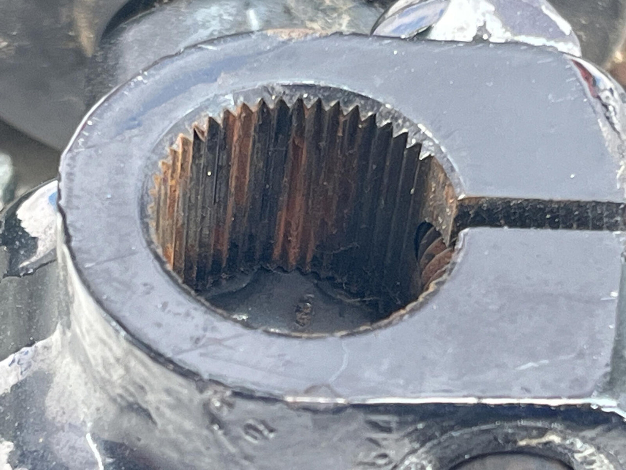 Kormánymű - Autódaru Terex Challenger 3160 Steering box: 8 kép.