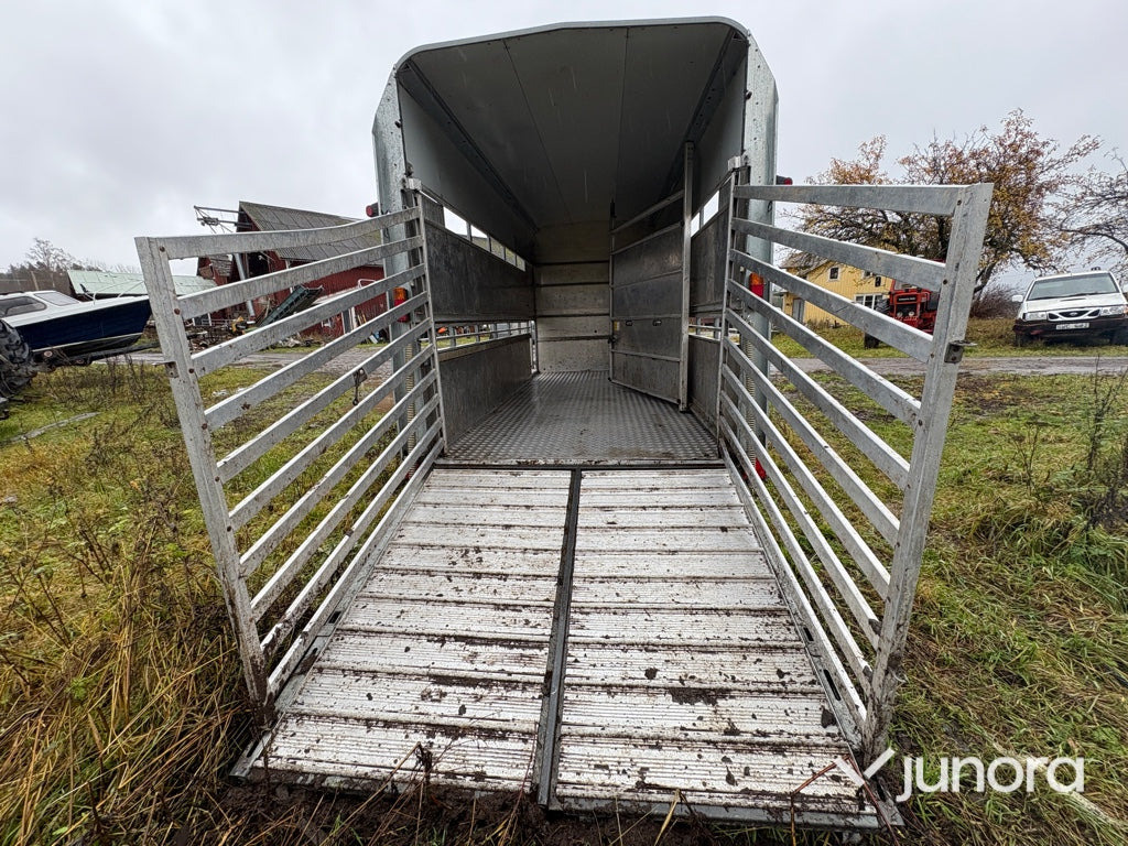 Boskapssläp - Ifor Williams - Pótkocsi állatszállító: 2 kép. Boskapssläp - Ifor Williams - Pótkocsi állatszállító: 2 kép.