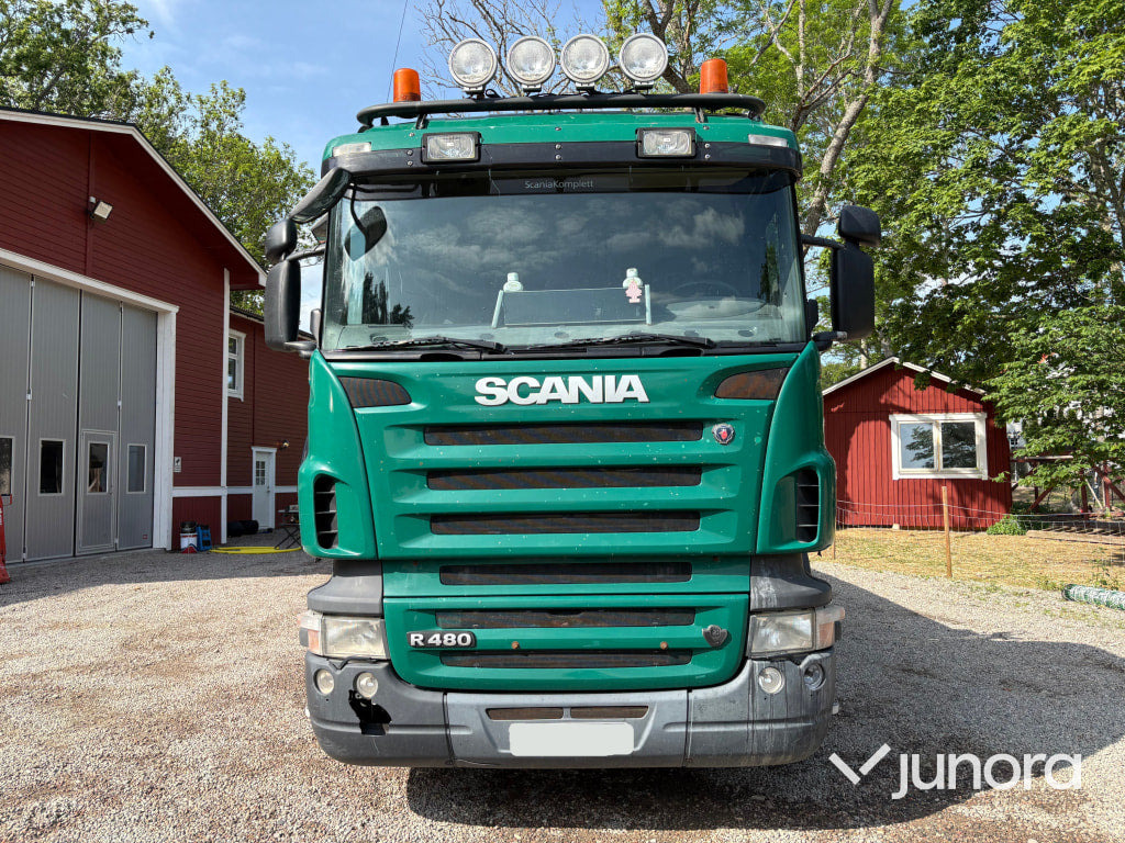 Lastväxlare Scania R480 - Horgos rakodó teherautó: 2 kép. Lastväxlare Scania R480 - Horgos rakodó teherautó: 2 kép.