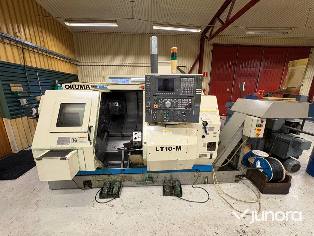 Svarv - Okuma, LT10 M CNC - CNC megmunkáló központ: 2 kép. Svarv - Okuma, LT10 M CNC - CNC megmunkáló központ: 2 kép.