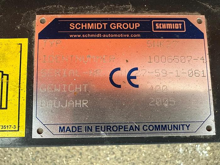 Schmidt SNK27 - Hóeke: 4 kép. Schmidt SNK27 - Hóeke: 4 kép.