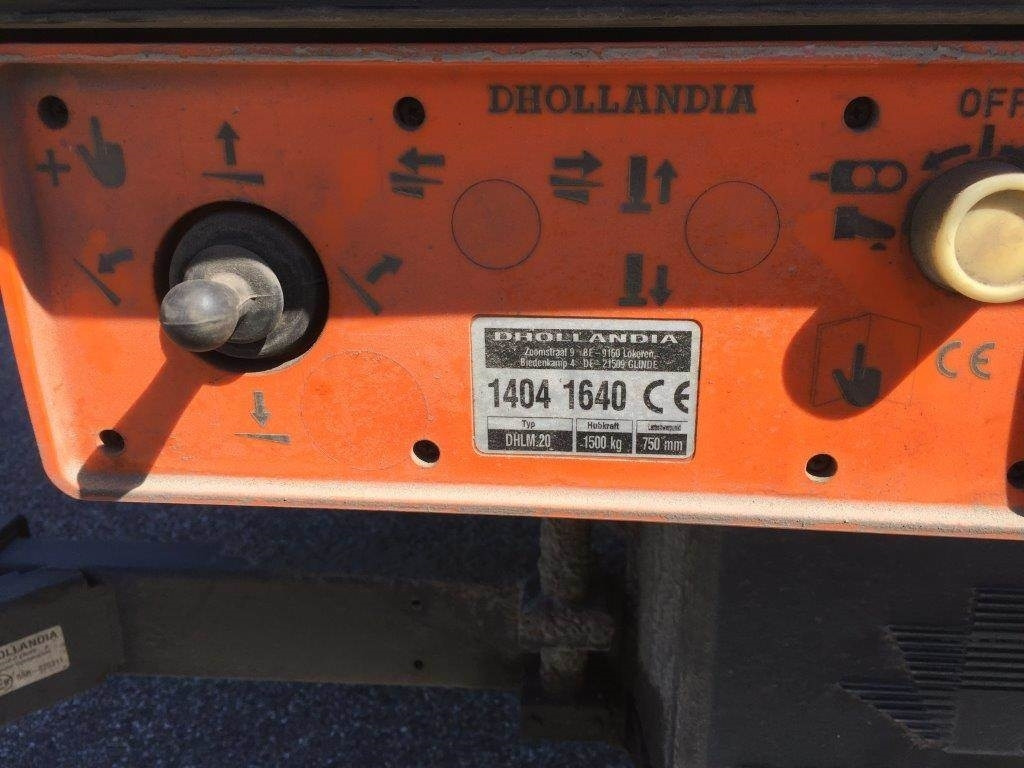 Dhollandia 1500 kg DHLM 20 lift excl. liftplade - Emelőhátfal: 2 kép. Dhollandia 1500 kg DHLM 20 lift excl. liftplade - Emelőhátfal: 2 kép.