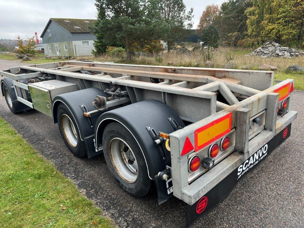 HFR PO 24 ton 6 -6,5 mtr. container  - Pótkocsi cserefelépítményes: 2 kép. HFR PO 24 ton 6 -6,5 mtr. container  - Pótkocsi cserefelépítményes: 2 kép.