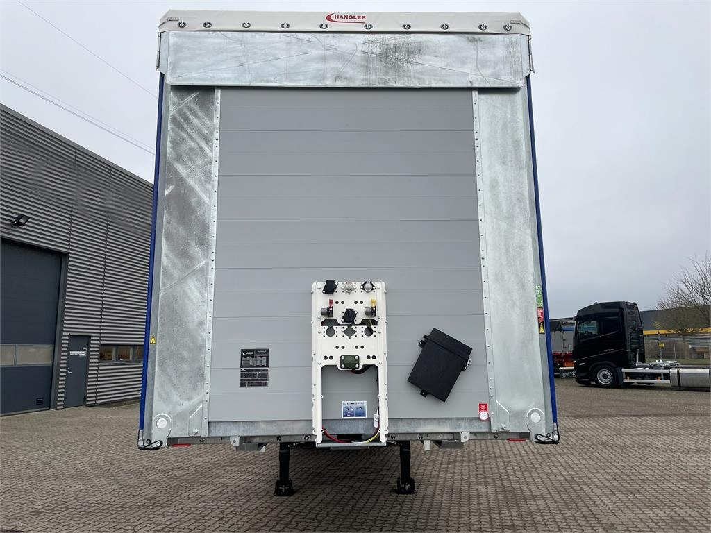 Hangler 3-aks Hævetag + Foldeslæde lift - Ponyvás félpótkocsi: 5 kép. Hangler 3-aks Hævetag + Foldeslæde lift - Ponyvás félpótkocsi: 5 kép.