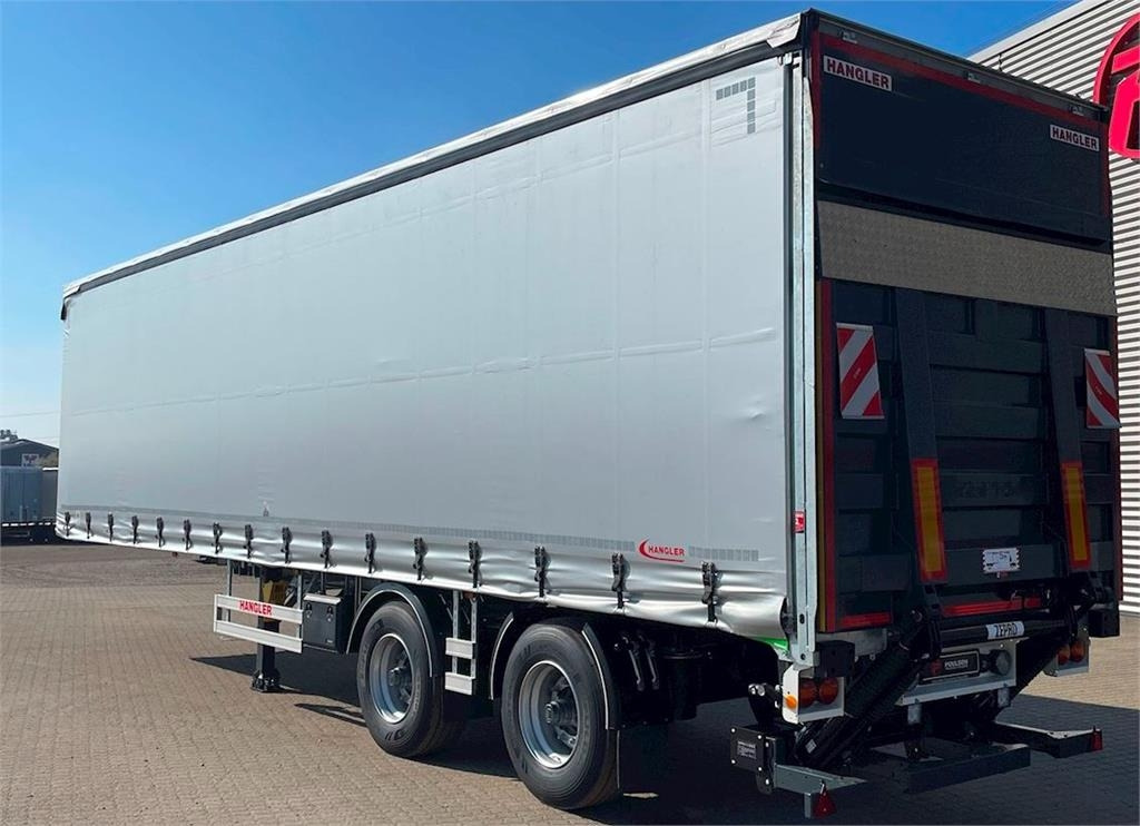 Hangler City RoadRunner 27-pallers - enkelt monteret - Ponyvás félpótkocsi: 2 kép. Hangler City RoadRunner 27-pallers - enkelt monteret - Ponyvás félpótkocsi: 2 kép.