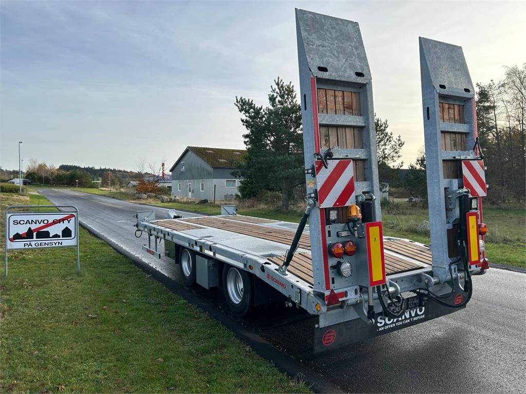 Hangler TPS-H 210 Jumbo-Z - 20 ton hydr. ramper - Pótkocsi mélybölcsős: 4 kép. Hangler TPS-H 210 Jumbo-Z - 20 ton hydr. ramper - Pótkocsi mélybölcsős: 4 kép.