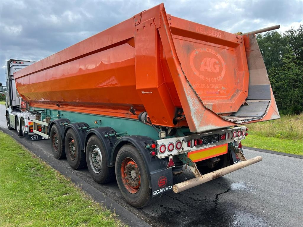 Kel-Berg 4 akslet - alu kasse + plastindlæg - Félpótkocsi billenőplatós: 5 kép. Kel-Berg 4 akslet - alu kasse + plastindlæg - Félpótkocsi billenőplatós: 5 kép.