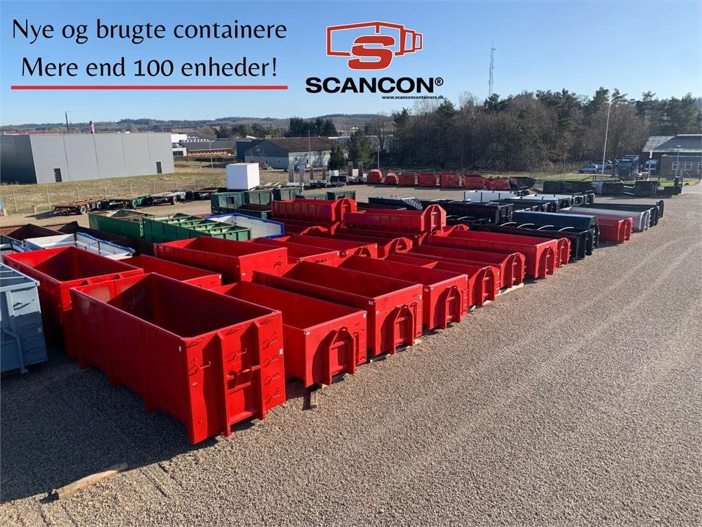 Scancon 5910 mm - 26m3 - Bagdøre - Platós felépítmény: 3 kép. Scancon 5910 mm - 26m3 - Bagdøre - Platós felépítmény: 3 kép.
