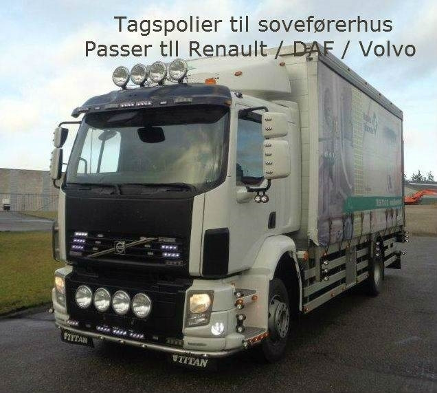 Volvo Tagspoiler til Volvo FL - Ponyvás teherautó: 1 kép. Volvo Tagspoiler til Volvo FL - Ponyvás teherautó: 1 kép.