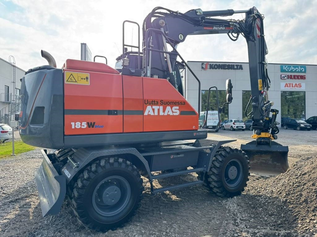 Atlas 185 W UUSI, TULE KOEAJOLLE! - Gumikerekes kotró: 4 kép. Atlas 185 W UUSI, TULE KOEAJOLLE! - Gumikerekes kotró: 4 kép.