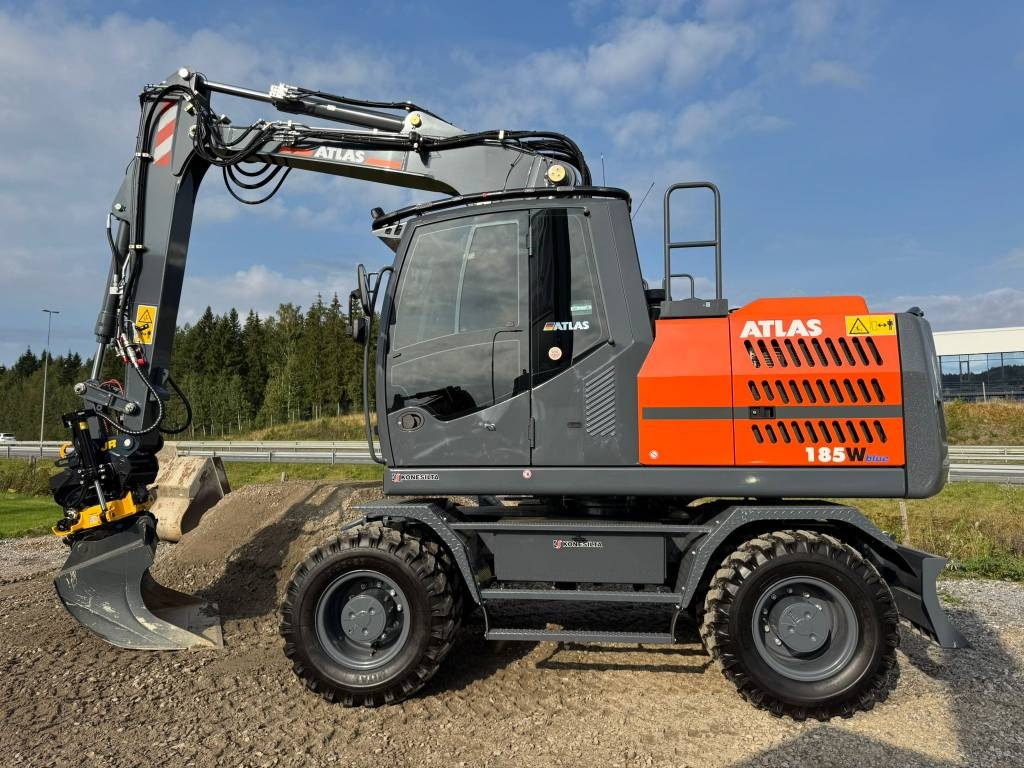 Atlas 185 W UUSI, TULE KOEAJOLLE! - Gumikerekes kotró: 1 kép. Atlas 185 W UUSI, TULE KOEAJOLLE! - Gumikerekes kotró: 1 kép.