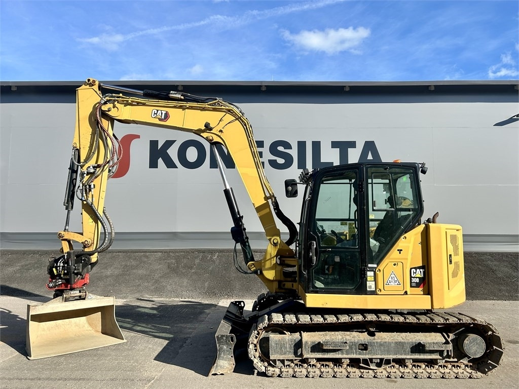 CAT 308CR NEXT GEN PYÖRITTÄJÄLLÄ - Minikotró: 1 kép. CAT 308CR NEXT GEN PYÖRITTÄJÄLLÄ - Minikotró: 1 kép.