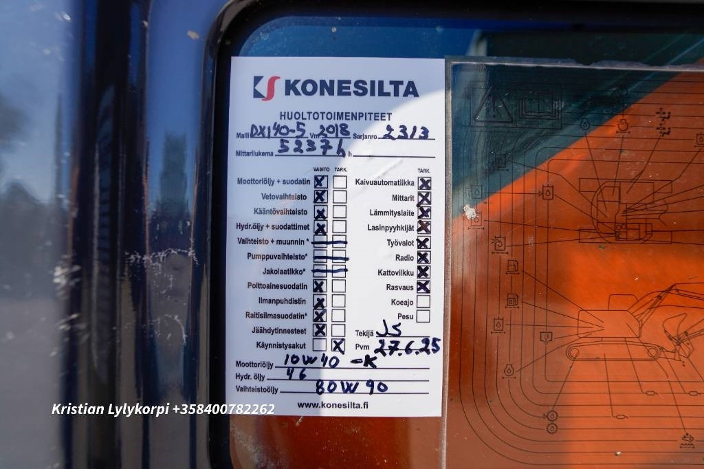 Doosan DX140LCR-5  lízing Doosan DX140LCR-5: 21 kép.