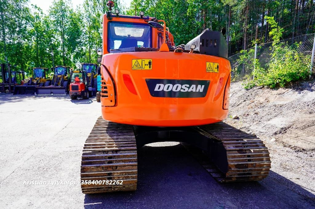 Doosan DX140LCR-5 - Lánctalpas kotró: 4 kép. Doosan DX140LCR-5 - Lánctalpas kotró: 4 kép.