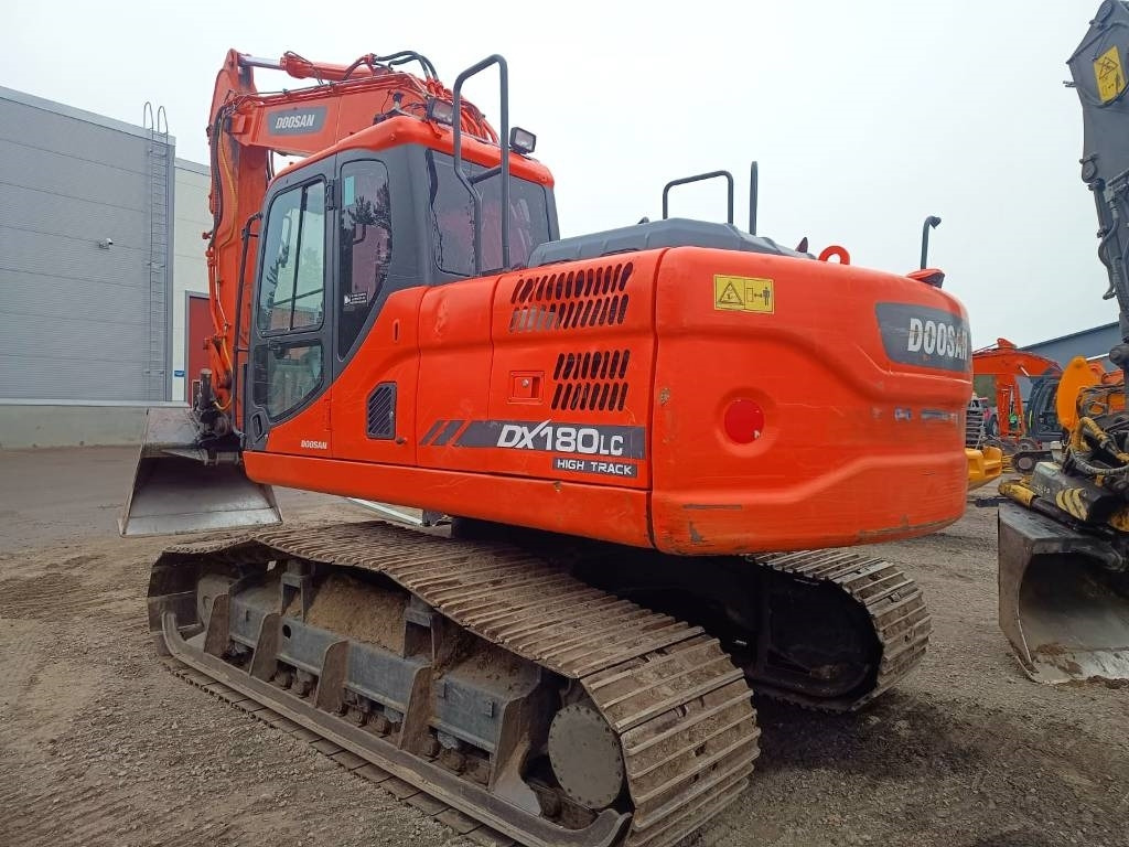 Doosan DX180LCH-3 HIGH TRACK, KALLISTAJALLA - Lánctalpas kotró: 3 kép. Doosan DX180LCH-3 HIGH TRACK, KALLISTAJALLA - Lánctalpas kotró: 3 kép.