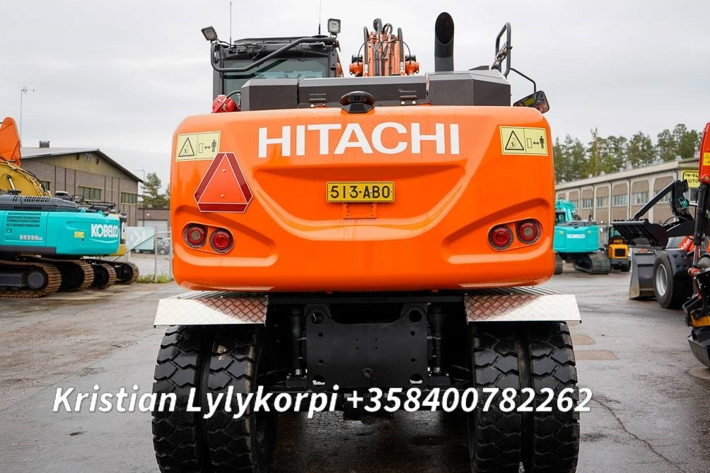 Hitachi ZX140W-6 ENGCONILLA - Gumikerekes kotró: 5 kép. Hitachi ZX140W-6 ENGCONILLA - Gumikerekes kotró: 5 kép.